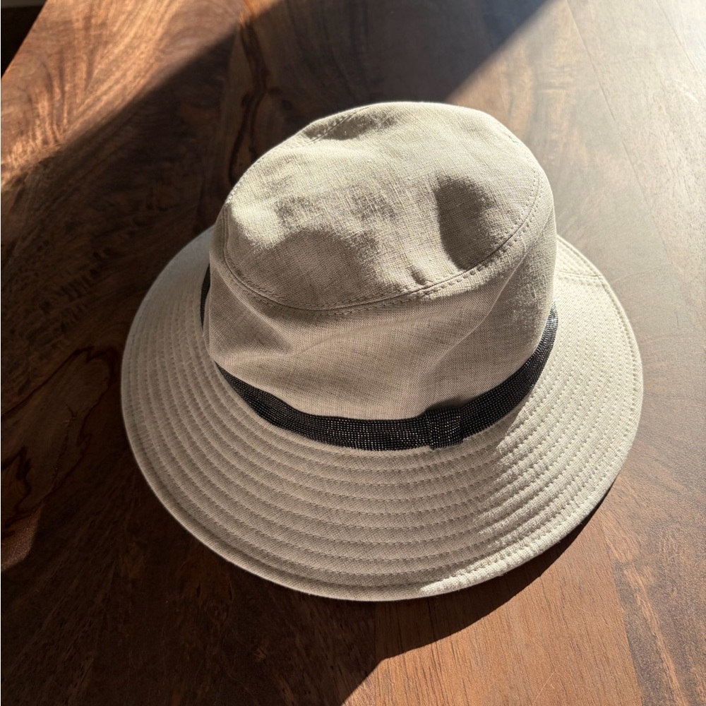 BRUNELLO CUCINELLI linen hat - Picture 4 of 6
